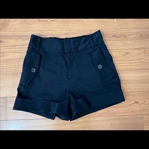 CLUB MONACO Black Shorts